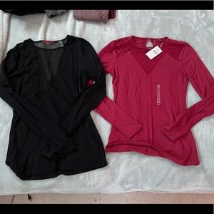 SET OF 2 long sleeve tops BKE size XS